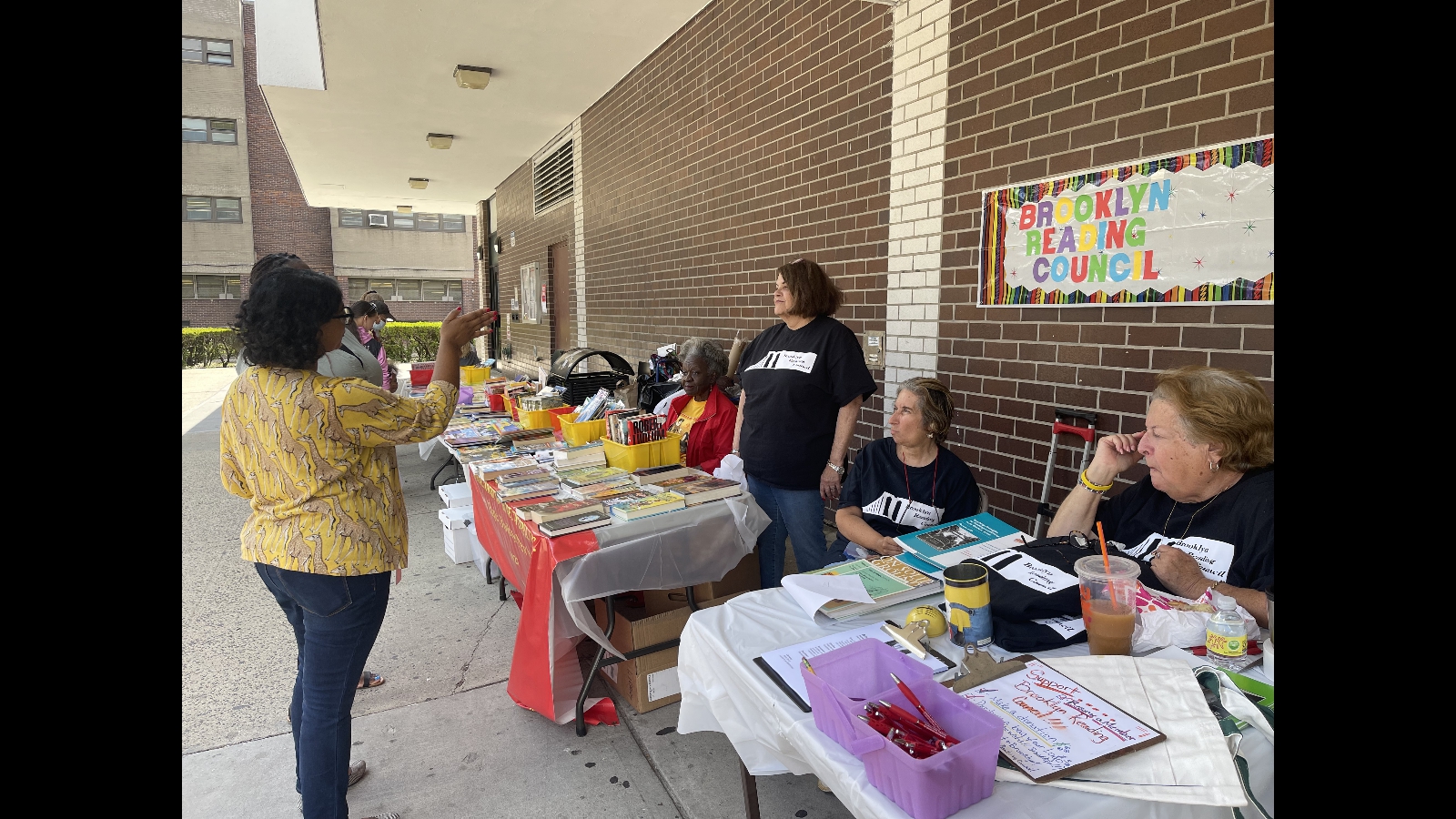 Theta, BRC & PLC exchanging practices to get books into children's hands